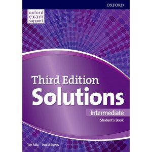 Підручник Solutions 3rd Edition Intermediate Students book + Online Practice