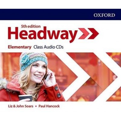 New Headway 5th Edition Elementary Class CDs ISBN 9780194527552 заказать онлайн оптом Украина