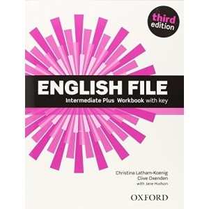 Робочий зошит English File 3rd Edition IntermediatePlus workbook with Key ISBN 9780194558112