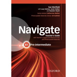 Книга Navigate Pre-Intermediate B1 Teachers Guide with Teachers Support and Resource Disc ISBN 9780194566544