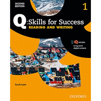 Підручник Q: Skills for Success 2nd Edition. Reading & Writing 1 Students Book + iQ Online ISBN 9780194818384 замовити онлайн