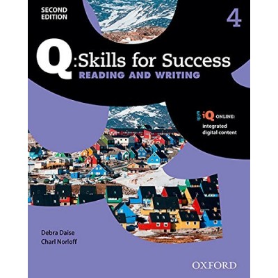 Підручник Q: Skills for Success 2nd Edition. Reading & Writing 4 Students Book + iQ Online ISBN 9780194819268 замовити онлайн
