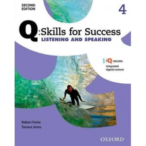 Підручник Q: Skills for Success 2nd Edition. Listening & Speaking 4 Students Book + iQ Online ISBN 9780194819282