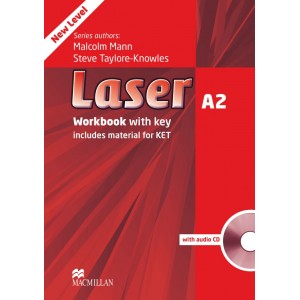 Робочий зошит Laser A2 workbook with Key and CD Pack ISBN 9780230424746