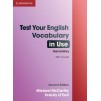 Тести Test Your English Vocabulary in Use 2nd Edition Elementary with Answers McCarthy, M ISBN 9780521136211 замовити онлайн