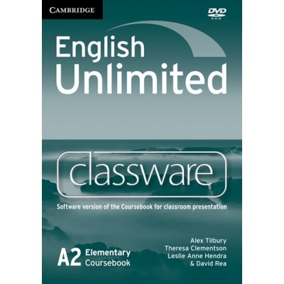 English Unlimited Elementary Classware DVD-ROM Tilbury, A ISBN 9780521157216 заказать онлайн оптом Украина