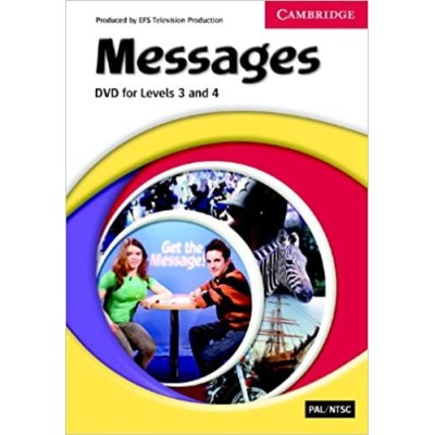 Книга Messages 3 & 4 DVD & activity book ISBN 9780521679992 заказать онлайн оптом Украина