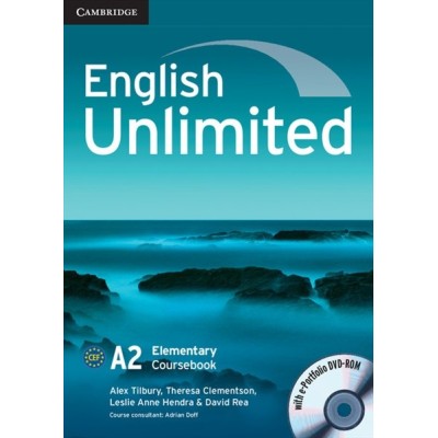 Підручник English Unlimited Elementary Coursebook with e-Portfolio Tilbury, A ISBN 9780521697729 замовити онлайн