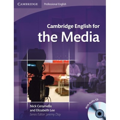 Підручник Cambridge English for Media Students Book with Audio CD ISBN 9780521724579 замовити онлайн
