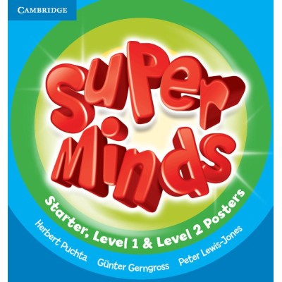 Книга Super Minds Starter-Level 2 Posters (15) Puchta, H ISBN 9781107427822 заказать онлайн оптом Украина