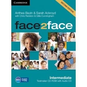 Тести Face2face 2nd Edition Intermediate Testmaker CD-ROM and Audio CD Bazin, A ISBN 9781107609969
