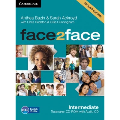 Тести Face2face 2nd Edition Intermediate Testmaker CD-ROM and Audio CD Bazin, A ISBN 9781107609969 замовити онлайн