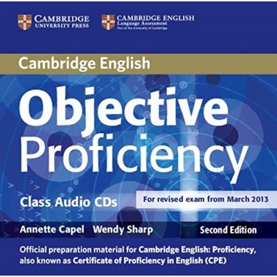 Диск Objective Proficiency Second edition Class Audio CDs (2) ISBN 9781107676343 заказать онлайн оптом Украина