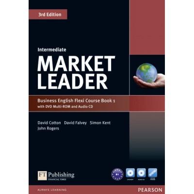 Підручник Market Leader 3rd Edition Intermediate Flexi 1 with DVD with CD Students Book ISBN 9781292126104 заказать онлайн оптом Украина