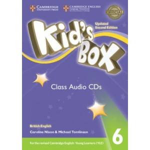 Диск Kids Box Updated 2nd Edition 6 Class Audio CDs (4) Nixon, C ISBN 9781316629017