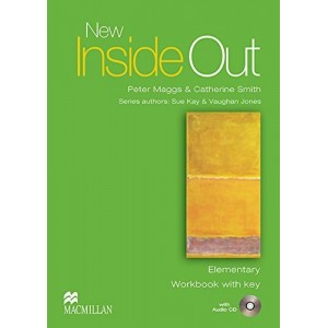 Робочий зошит New Inside Out Elementary Workbook with key and Audio CD ISBN 9781405085984