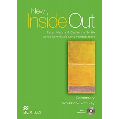 Робочий зошит New Inside Out Elementary Workbook with key and Audio CD ISBN 9781405085984 заказать онлайн оптом Украина