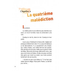 Lire en Francais Facile A2 Nico et le Village Maudit + CD audio ISBN 9782011555984