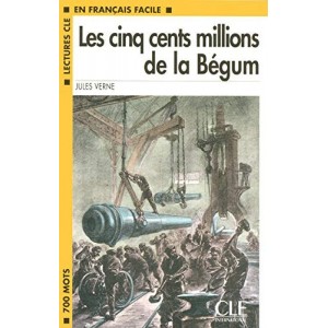 Книга Niveau 1 Les cing cents millions de la Begum Livre Verne, J ISBN 9782090317978