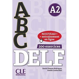 Книга ABC DELF A2, Livre + Mp3 CD + corrig?s et transcriptions ISBN 9782090381726