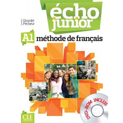 Книга Echo Junior A1 Livre de L`eleve + portfolio + DVD-ROM Girardet, J. ISBN 9782090387186 замовити онлайн