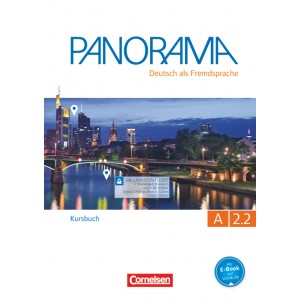 Підручник Panorama A2.2 Kursbuch Finster, A ISBN 9783061204938