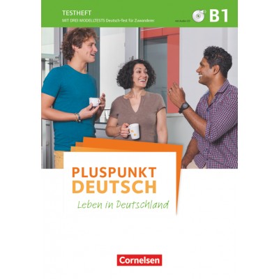 Книга Pluspunkt Deutsch NEU B1 Testheft+CD Maenner, D ISBN 9783061206109 заказать онлайн оптом Украина