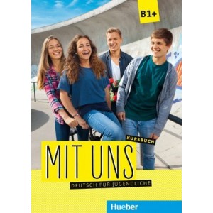 Підручник Mit uns B1+ Kursbuch ISBN 9783190010608