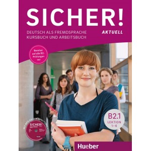 Підручник Sicher! aktuell, B2/1, Kursbuch+AB+MP3-CD zum Arbeitsbuch ISBN 9783196012071