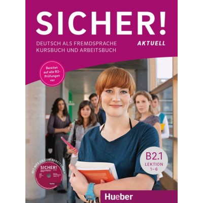 Підручник Sicher! aktuell, B2/1, Kursbuch+AB+MP3-CD zum Arbeitsbuch ISBN 9783196012071 замовити онлайн