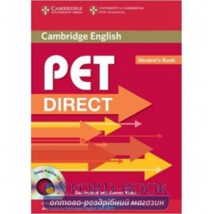 Підручник Direct Cambridge PET Students Book with CD-ROM ISBN 9780521167116