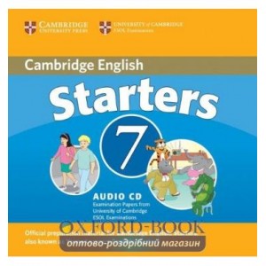 Тести Cambridge Young Learners English Tests 7 Starters Audio CD ISBN 9780521173704