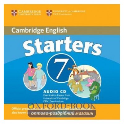 Тести Cambridge Young Learners English Tests 7 Starters Audio CD ISBN 9780521173704 замовити онлайн