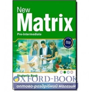 Підручник Matrix New Pre-Inter Students Book ISBN 9780194766074