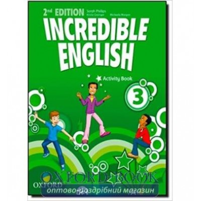 Робочий зошит Incredible English 2nd Edition 3 Activity book ISBN 9780194442428 заказать онлайн оптом Украина