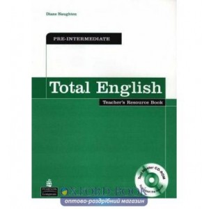 Книга для вчителя Total English Pre-Interm Teachers book+CD ISBN 9781405843201