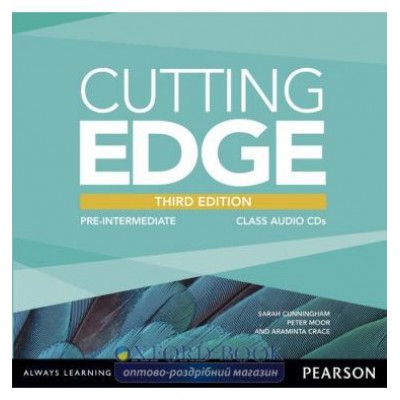 Cutting Edge 3rd ed Pre-intermediate Class CDs (2) ISBN 9781447906551-L замовити онлайн
