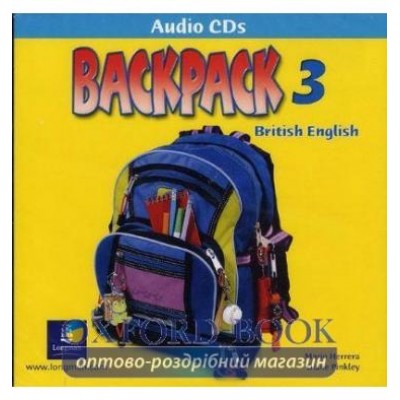 Диск Backpack 3 Audio CDs (2) adv ISBN 9780582856875-L замовити онлайн