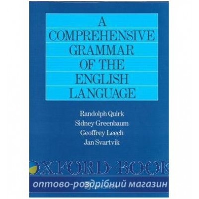 Книга Comprehensive Grammar of the English Language, a New Ed ISBN 9780582517349 заказать онлайн оптом Украина