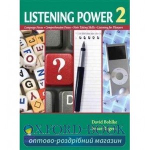 Підручник Listening Power 2 Student Book+CD ISBN 9780132626514