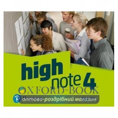 Диск High Note 4 Class Audio CDs ISBN 9781292209678 замовити онлайн