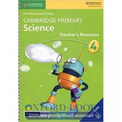 Книга Cambridge Primary Science Teacher’s Resource with Cambridge Elevate book 4 ISBN 9781108678315 замовити онлайн