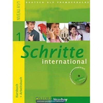 Підручник Schritte International 1 (A1/1) Kursbuch+AB ISBN 9783190018512 заказать онлайн оптом Украина
