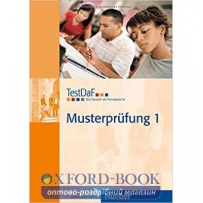 Книга TestDaF Musterpr?fung 1 mit Audio-CD und L?sungen ISBN 9783190416998 заказать онлайн оптом Украина