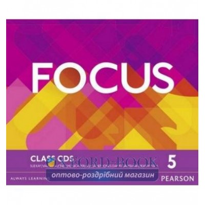 Диски для класса Focus 5 Class Audio CDs ISBN 9781447998402-L заказать онлайн оптом Украина