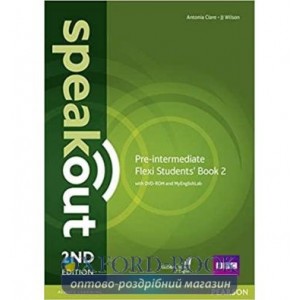 Підручник Speak Out 2nd Pre-Intermediate Split book 2 Students Book with DVD and MEL - key ISBN 9781292160993