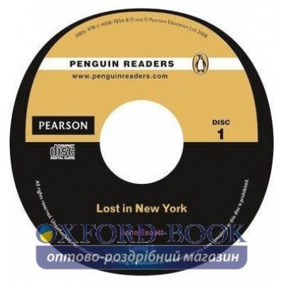 Книга Lost in New York + Audio CD ISBN 9781405878548 заказать онлайн оптом Украина