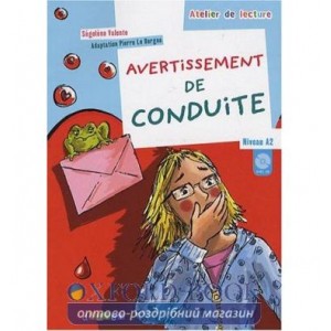 Atelier de lecture A2 Avertissement de conduite + CD audio ISBN 9782278060948