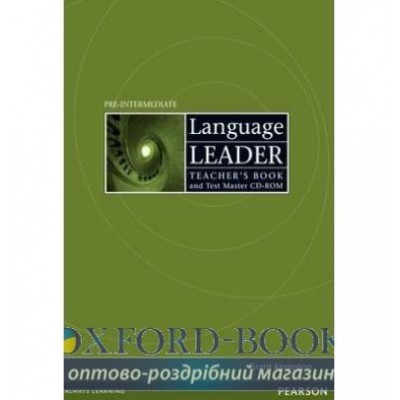 Книга для вчителя Language Leader Pre-Intermediate teachers book with Test Master CD-ROM ISBN 9781405885355 заказать онлайн оптом Украина