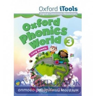 Ресурси для дошки Oxford Phonics World 3 iTools ISBN 9780194596046 заказать онлайн оптом Украина